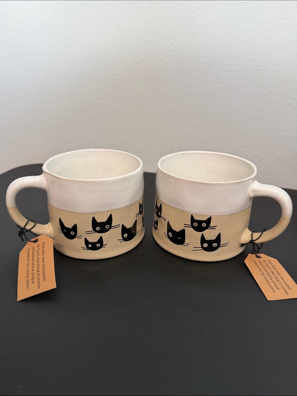 Prima Design | Whimsical Black Cat Ceramic Mug Set 🐈‍⬛ - Picture 2 of 6